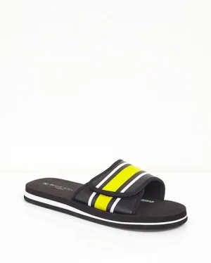 STRIPED VELCRO STRAP POOL SLIDERS