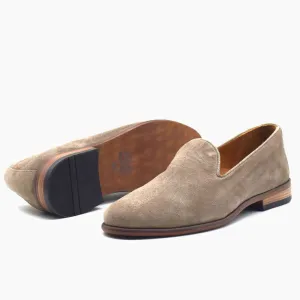 Suede Velvet Loafers In Bright Sole