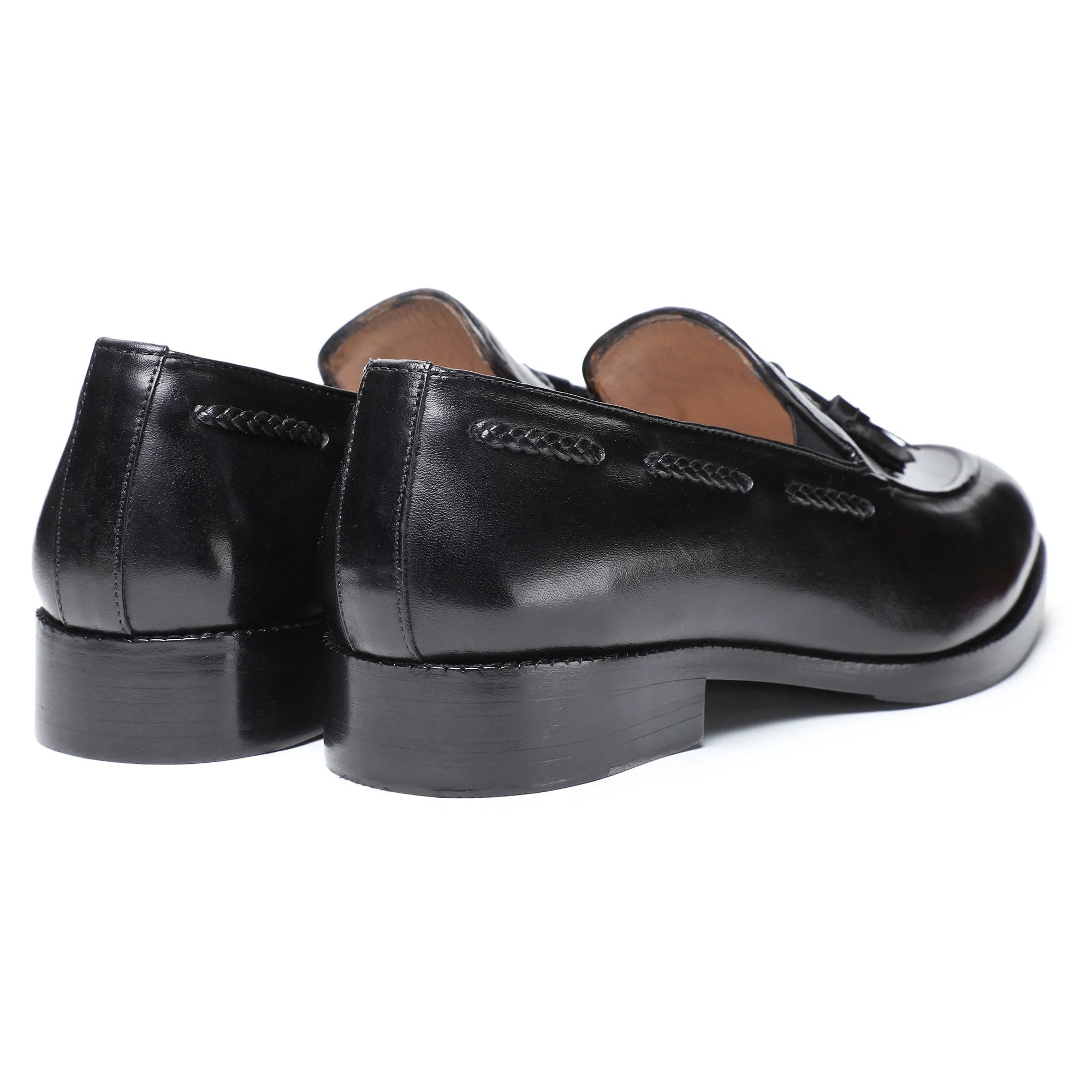 Tassel Loafers - Black