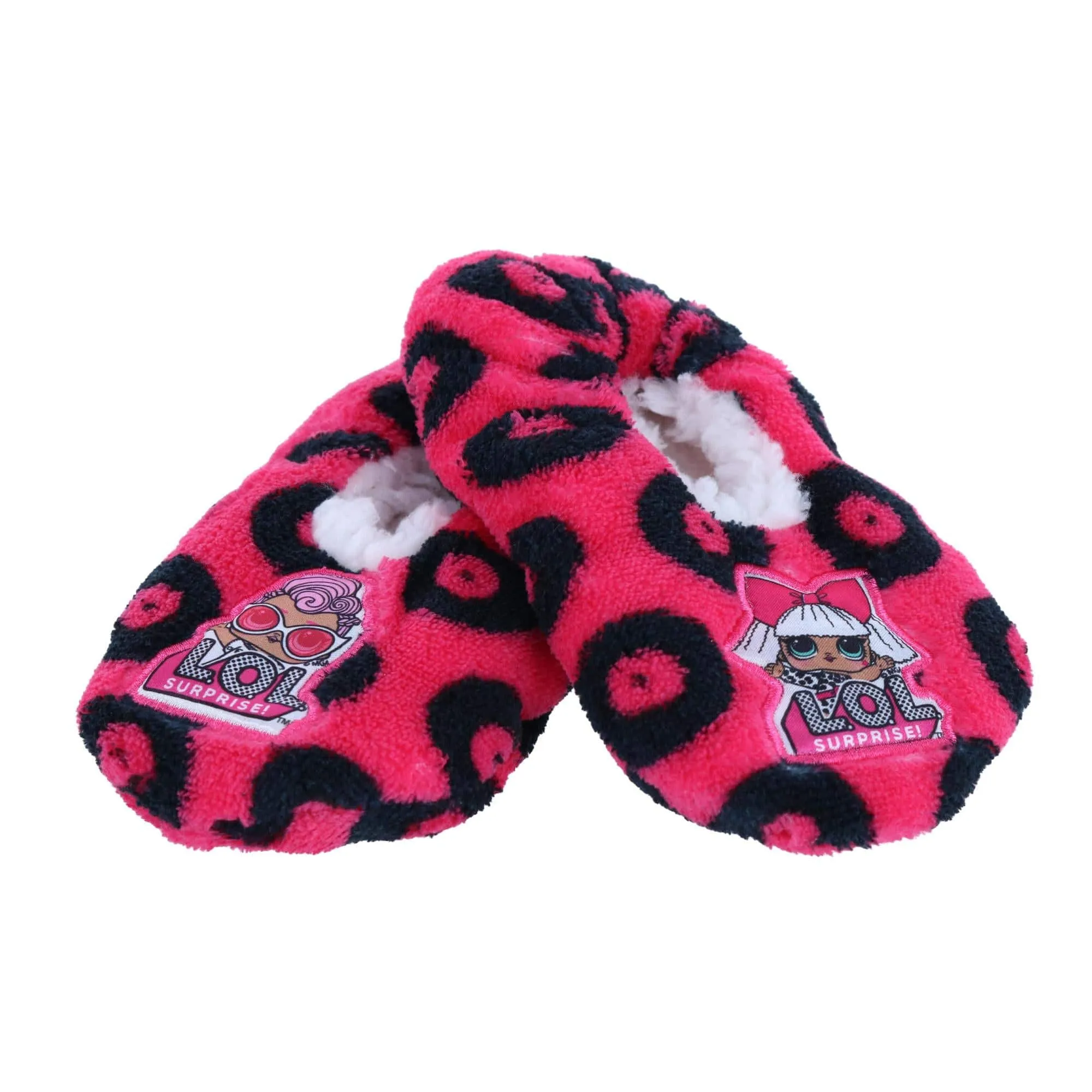 Textiel Trade Girl's LOL Surprise Doll Print Slippers