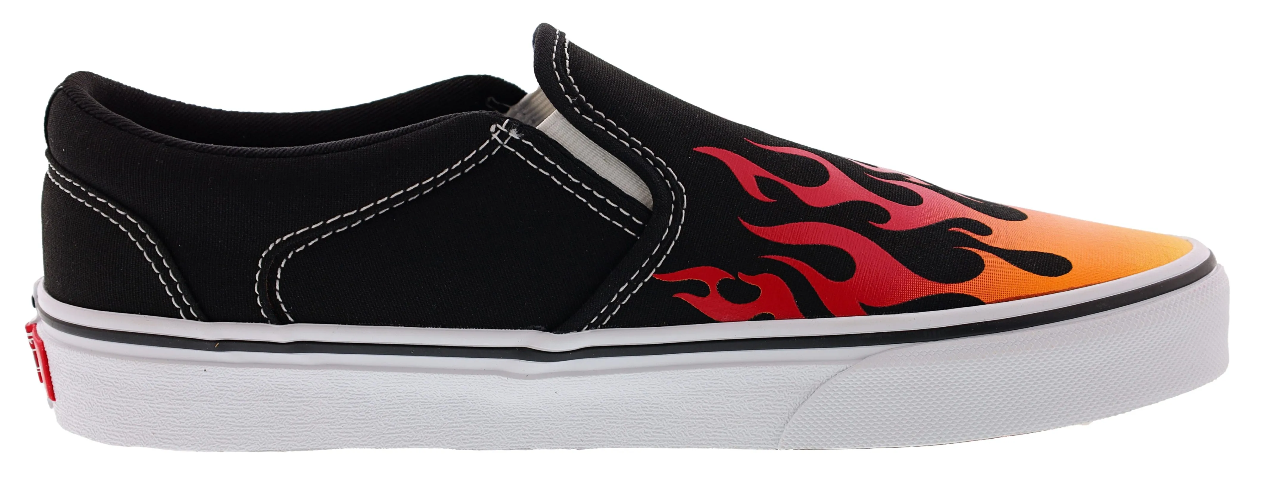 Vans Men's Asher Low Canvas Slip On Skating Shoes