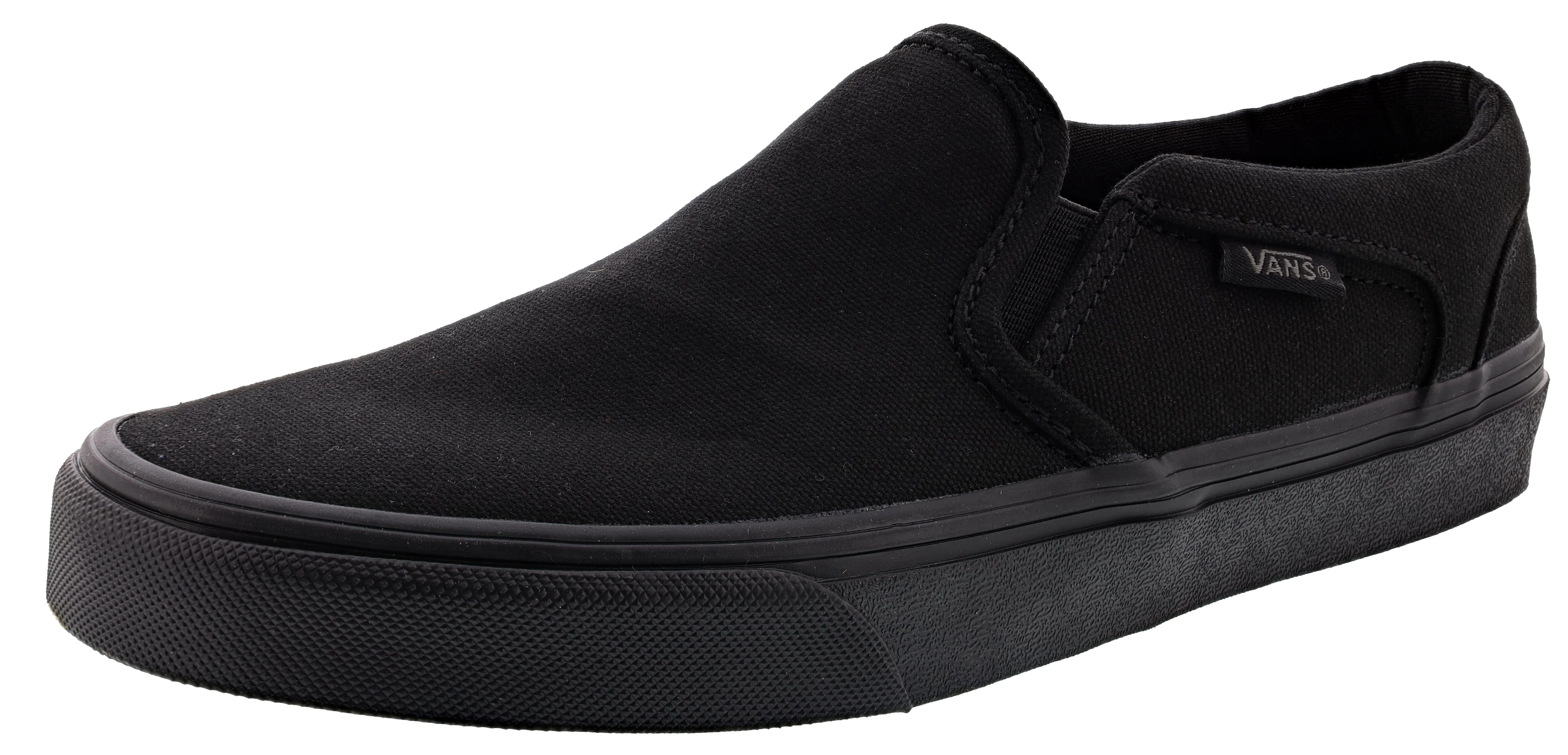 Vans Men's Asher Low Canvas Slip On Skating Shoes