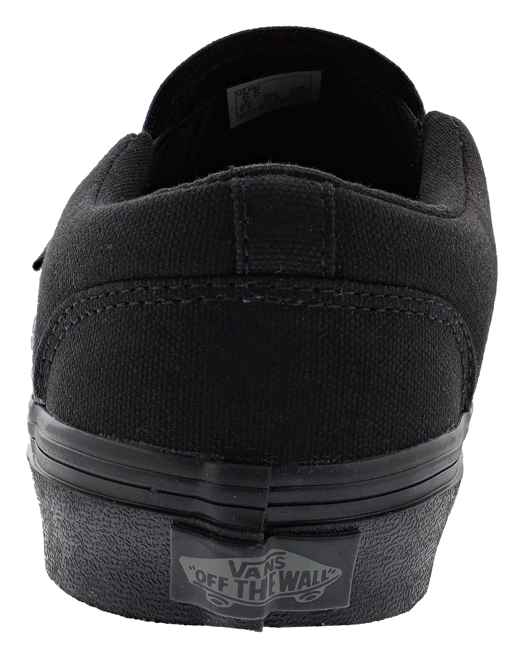 Vans Men's Asher Low Canvas Slip On Skating Shoes