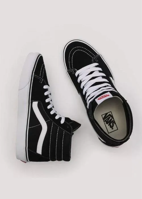 Vans - Sk8-Hi (Black/Black/White)