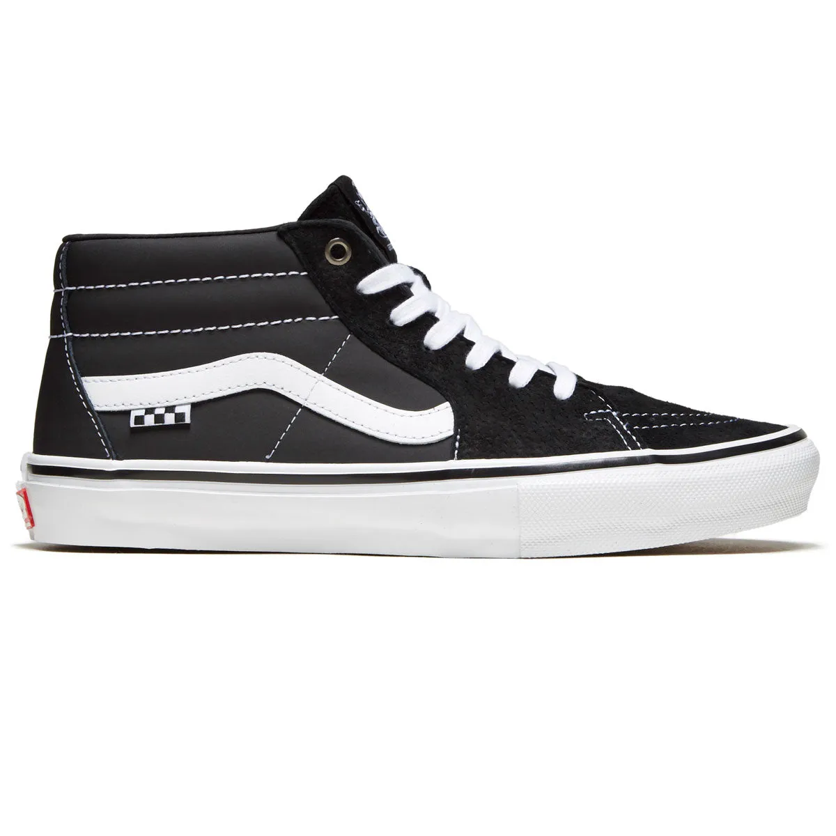 Vans Skate Grosso Mid Shoes - Black/White/Emo Leather