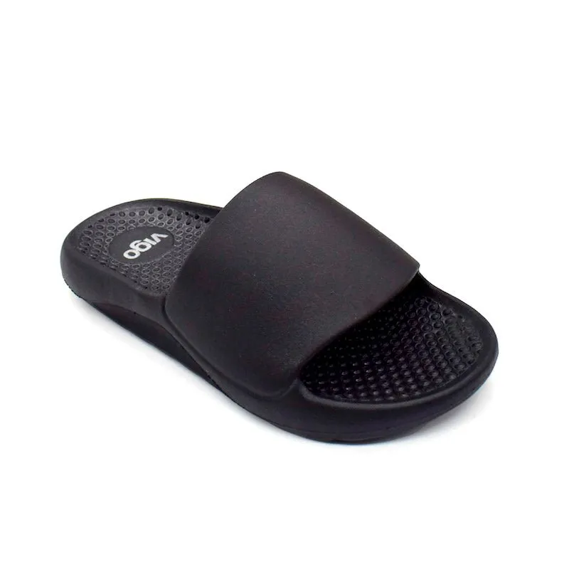 Vigo Glide Sandals - Black