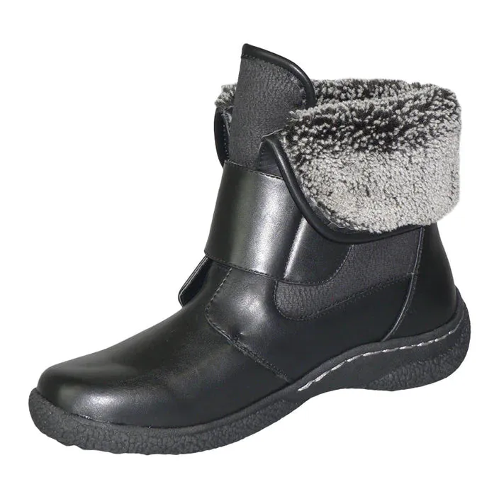 Wanderlust Gill 2 Velcro Snow Boot Black Women's