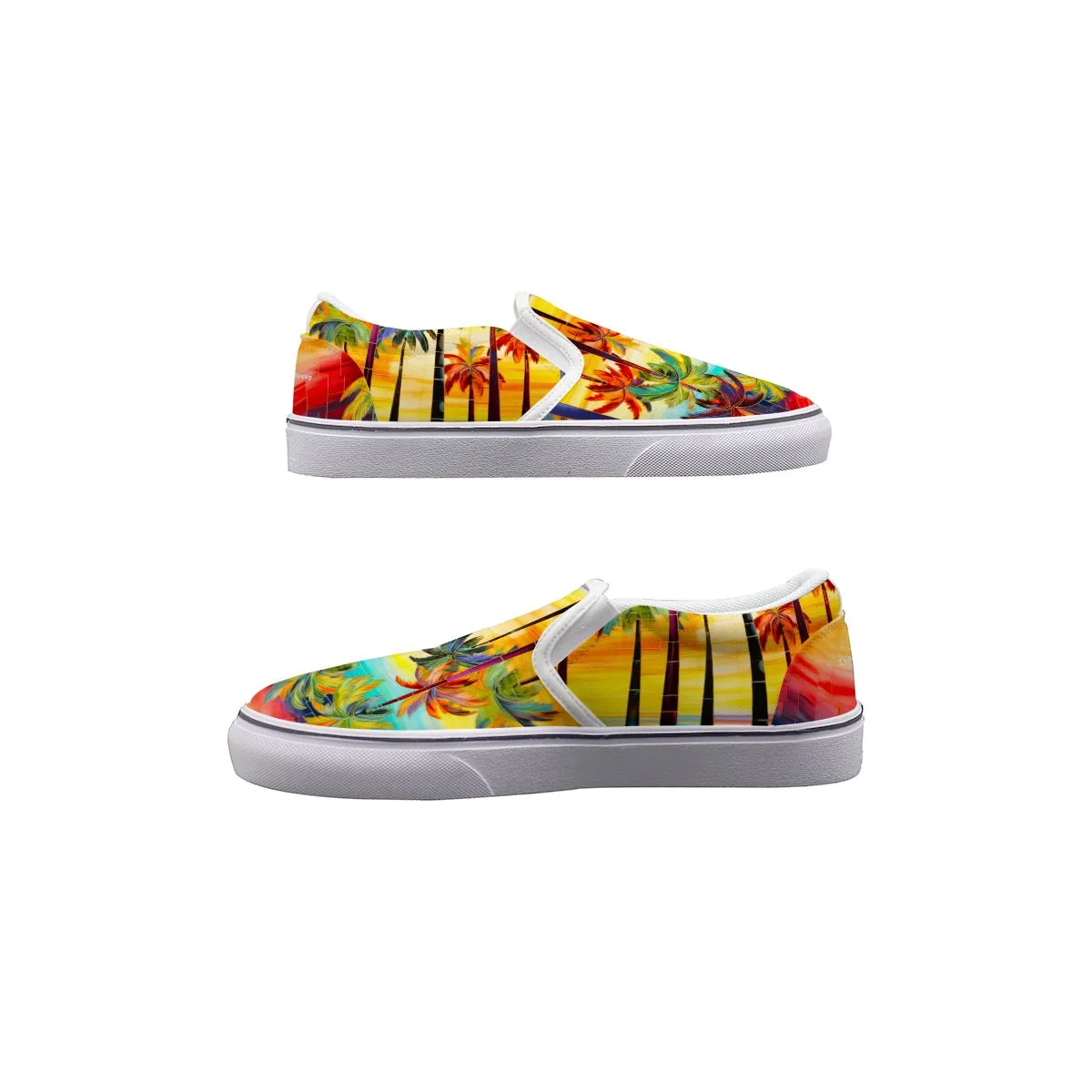 Women's Slip On Sneakers summer palm